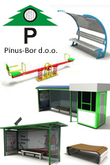 Pinus-Bor - urbanmobilijar oprema, fitnes sprave na otvorenom, rezana građa, stolarija, Valjevo