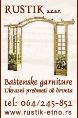 Rustik - batenske garniture, ukrasni predmeti od drveta